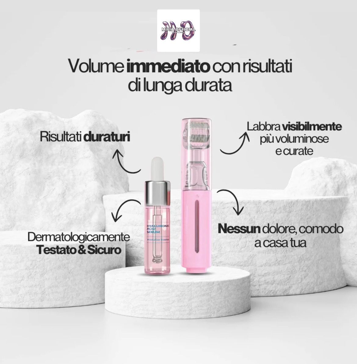 KIT VOLUME E IDRATAZIONE LABBRA